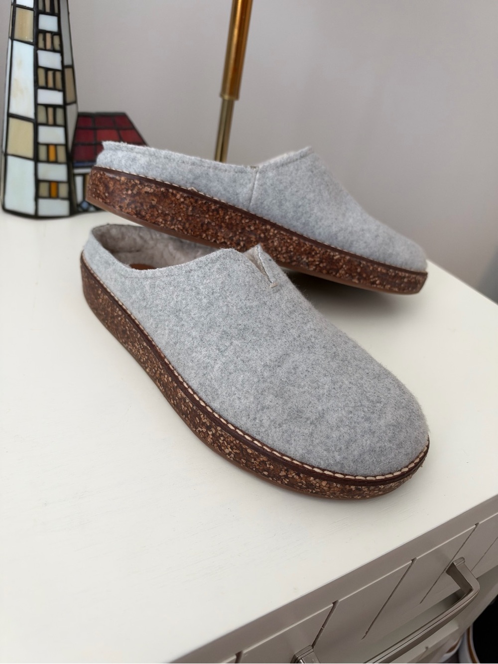 Women’s Lucky Brand Clog Slipper with Cork Sole